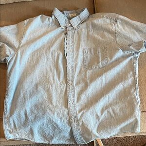 J. Crew Light Blue Casual Button Down Shirt